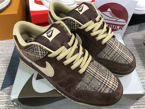 nike sb dunk low tweed